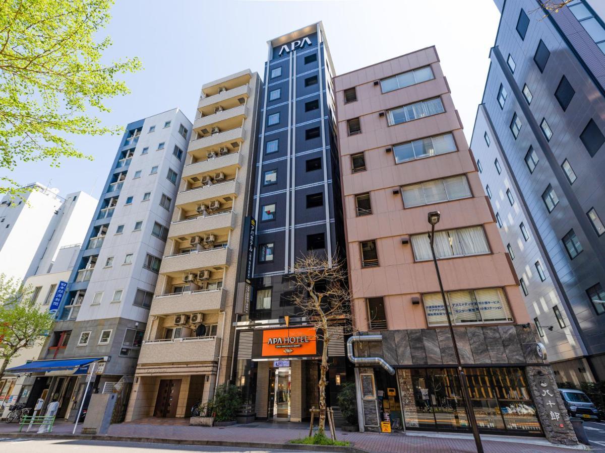 Apa Hotel Ginza Shintomicho Ekimae Tokio Buitenkant foto
